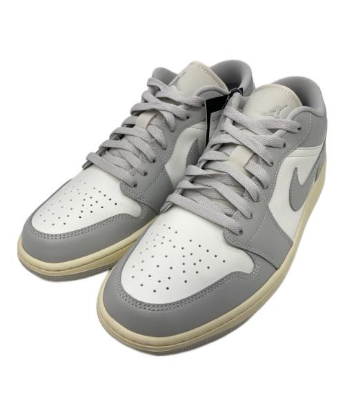 NIKE（ナイキ）NIKE (ナイキ) WMNS AIR JORDAN 1 LOW グレー サイズ:28㎝の古着・服飾アイテム