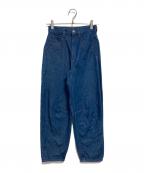 theoryセオリー）の古着「RELAXED DENIM DROP CURVE PNT D デニムパンツ」｜インディゴ