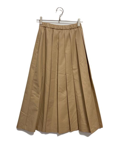 MACKINTOSH LONDON（マッキントッシュ ロンドン）MACKINTOSH LONDON (マッキントッシュ ロンドン) ハイブリッドギャバジンスカート ベージュ サイズ:S(36）の古着・服飾アイテム