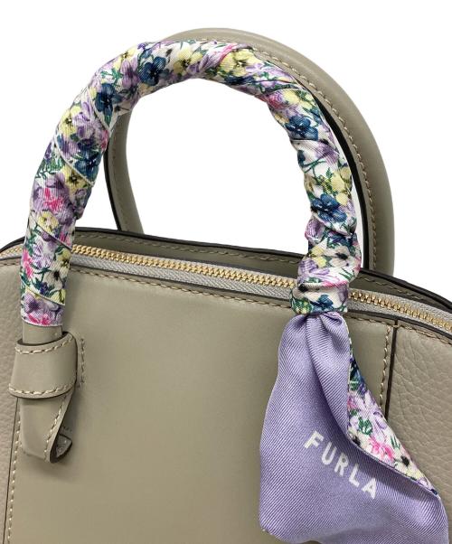 FURLA（フルラ）FURLA (フルラ) MIASTELLA S ドーム バッグ ベージュの古着・服飾アイテム