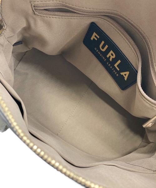 FURLA（フルラ）FURLA (フルラ) MIASTELLA S ドーム バッグ ベージュの古着・服飾アイテム