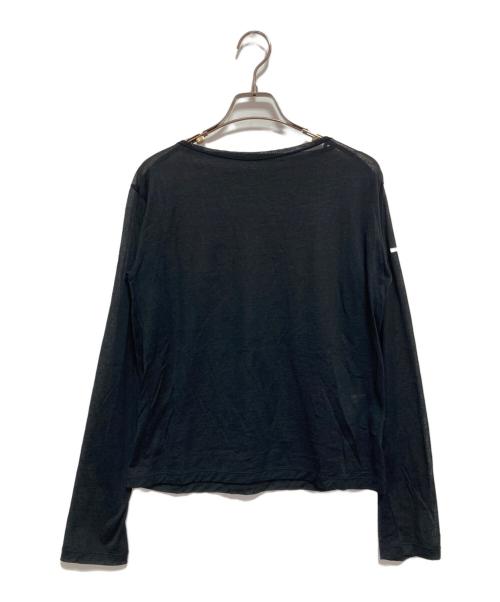 ORCIVAL（オーシバル）ORCIVAL (オーシバル) シアーカットソー ブラック サイズ:-の古着・服飾アイテム