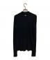 MUSE (ミューズ) WOOLY RIB ハイネック プルオーバー ブラック サイズ:FREE：5000円