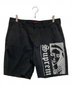 SUPREMEシュプリーム）の古着「20SS MARY WORK SHORTS」｜ブラック