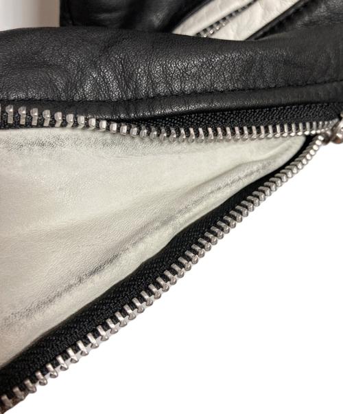 NEIGHBORHOOD（ネイバーフッド）NEIGHBORHOOD (ネイバーフッド) 04AW レザージャケット ブラック サイズ:Lの古着・服飾アイテム