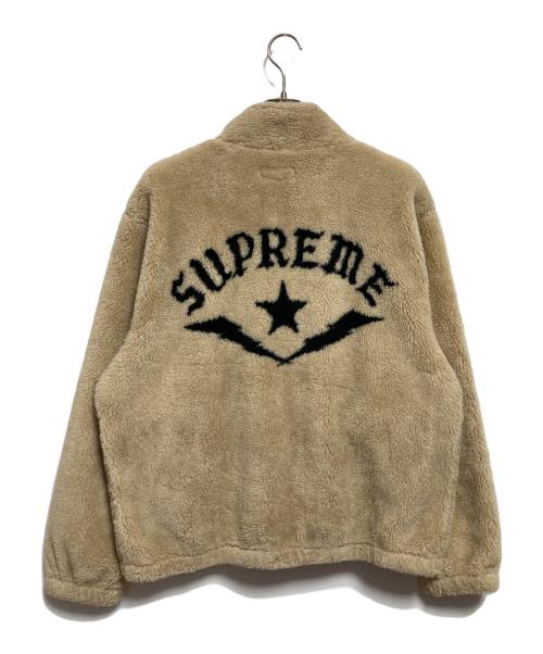 SUPREME（シュプリーム）Supreme (シュプリーム) 22SS STAR FLEECE JACKET ベージュ サイズ:Lの古着・服飾アイテム