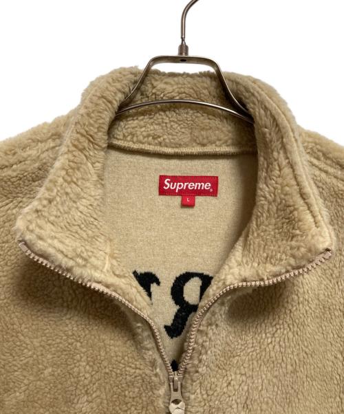 SUPREME（シュプリーム）Supreme (シュプリーム) 22SS STAR FLEECE JACKET ベージュ サイズ:Lの古着・服飾アイテム