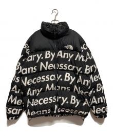 SUPREME×THE NORTH FACE（シュプリーム×ザ ノース フェイス）の古着「15FW "By Any Means Necessary" Nuptse Jacket」｜ブラック