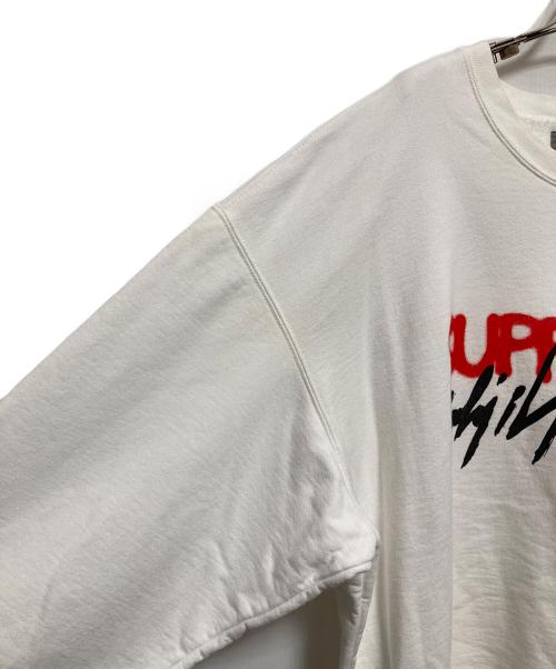 SUPREME（シュプリーム）SUPREME (シュプリーム) YOHJI YAMAMOTO (ヨウジヤマモト) 20AW Yohji Yamamoto Crewneck ホワイト サイズ:XLの古着・服飾アイテム