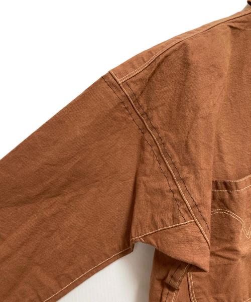 LEVI'S VINTAGE CLOTHING（リーバイス ビンテージ クロージング）LEVI'S VINTAGE CLOTHING (リーバイス ビンテージ クロージング) 1870s Duck Closed-Front Jumper ブラウン サイズ:Lの古着・服飾アイテム