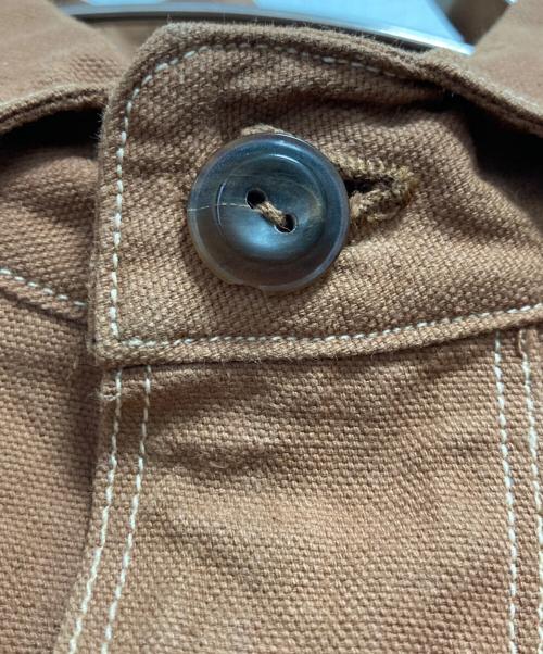 LEVI'S VINTAGE CLOTHING（リーバイス ビンテージ クロージング）LEVI'S VINTAGE CLOTHING (リーバイス ビンテージ クロージング) 1870s Duck Closed-Front Jumper ブラウン サイズ:Lの古着・服飾アイテム