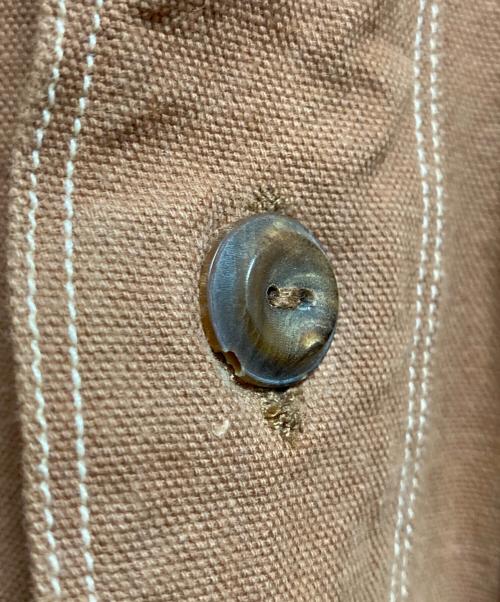 LEVI'S VINTAGE CLOTHING（リーバイス ビンテージ クロージング）LEVI'S VINTAGE CLOTHING (リーバイス ビンテージ クロージング) 1870s Duck Closed-Front Jumper ブラウン サイズ:Lの古着・服飾アイテム
