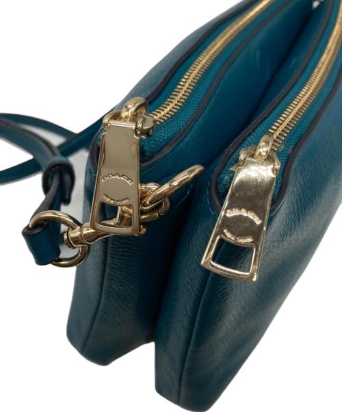 COACH（コーチ）COACH (コーチ) レイラショルダーバッグ ブルーの古着・服飾アイテム