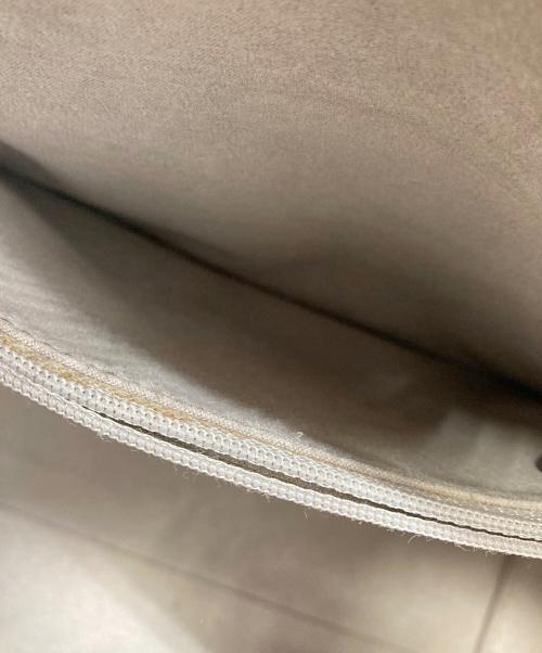 Kate Spade（ケイトスペード）Kate Spade (ケイトスペード) ノット カラーブロック ミディアム サッチェル ベージュの古着・服飾アイテム