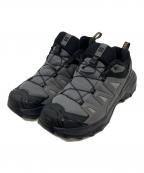 SALOMONサロモン）の古着「X ULTRA 360 LEATHER GTX」｜グレー×ブラック