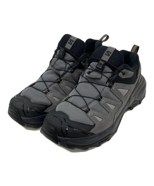 SALOMON（サロモン）SALOMON (サロモン) X ULTRA 360 LEATHER GTX グレー×ブラック サイズ:27の古着・服飾アイテム