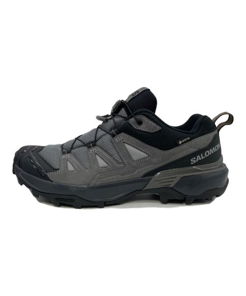 SALOMON（サロモン）SALOMON (サロモン) X ULTRA 360 LEATHER GTX グレー×ブラック サイズ:27の古着・服飾アイテム
