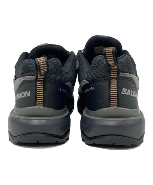 SALOMON（サロモン）SALOMON (サロモン) X ULTRA 360 LEATHER GTX グレー×ブラック サイズ:27の古着・服飾アイテム