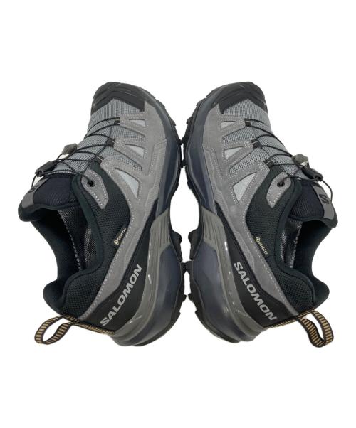 SALOMON（サロモン）SALOMON (サロモン) X ULTRA 360 LEATHER GTX グレー×ブラック サイズ:27の古着・服飾アイテム