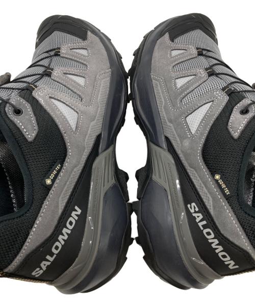 SALOMON（サロモン）SALOMON (サロモン) X ULTRA 360 LEATHER GTX グレー×ブラック サイズ:27の古着・服飾アイテム