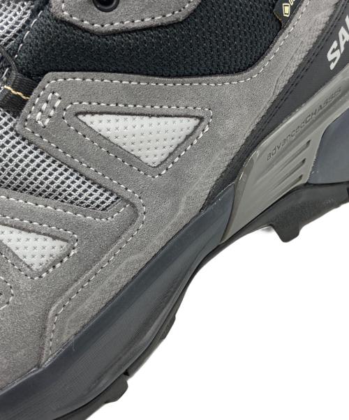 SALOMON（サロモン）SALOMON (サロモン) X ULTRA 360 LEATHER GTX グレー×ブラック サイズ:27の古着・服飾アイテム