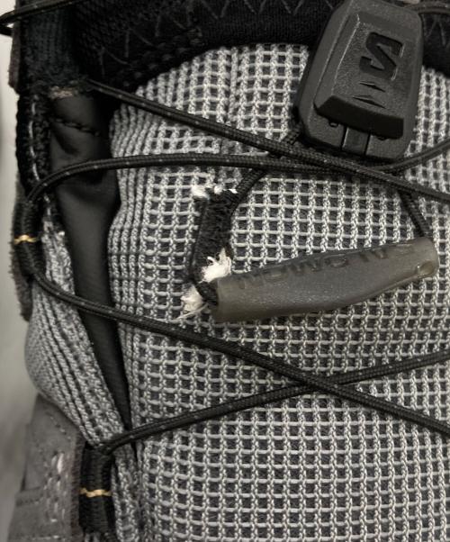 SALOMON（サロモン）SALOMON (サロモン) X ULTRA 360 LEATHER GTX グレー×ブラック サイズ:27の古着・服飾アイテム