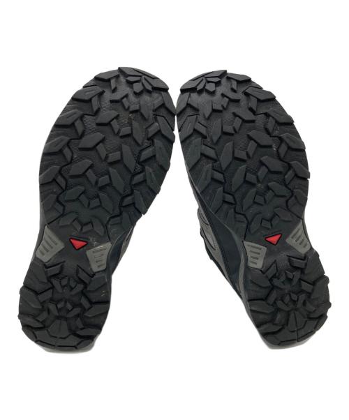 SALOMON（サロモン）SALOMON (サロモン) X ULTRA 360 LEATHER GTX グレー×ブラック サイズ:27の古着・服飾アイテム