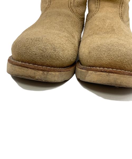 RED WING（レッドウィング）RED WING (レッドウィング) ペコスブーツ ベージュ サイズ: 7 1/2 Eの古着・服飾アイテム