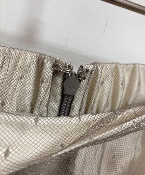 Snidel（スナイデル）Snidel (スナイデル) チュールスカートセットカーディガン ベージュの古着・服飾アイテム