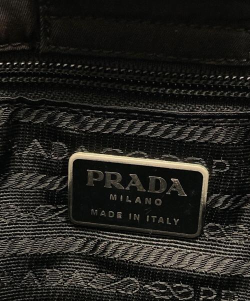 PRADA（プラダ）PRADA (プラダ) ナイロンワンショルダーバッグ ブラックの古着・服飾アイテム
