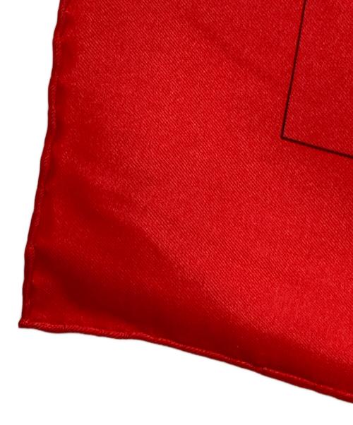 HERMES（エルメス）HERMES (エルメス) カレ90 エプロン・ドール 黄金の拍車  レッドの古着・服飾アイテム