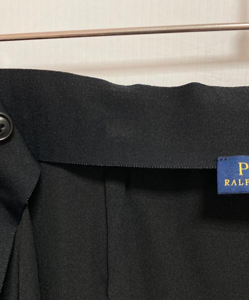 POLO RALPH LAUREN（ポロ・ラルフローレン）POLO RALPH LAUREN (ポロ・ラルフローレン) ラップスカート ブラック サイズ:XSの古着・服飾アイテム
