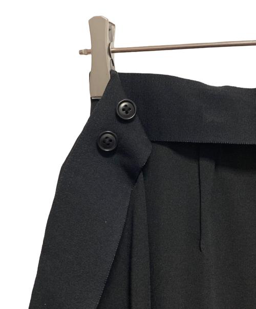 POLO RALPH LAUREN（ポロ・ラルフローレン）POLO RALPH LAUREN (ポロ・ラルフローレン) ラップスカート ブラック サイズ:XSの古着・服飾アイテム