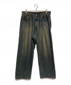 BEAMSビームス）の古着「Wide Denim Pants」｜インディゴ
