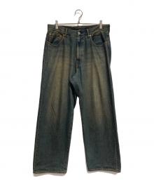 BEAMS（ビームス）の古着「Wide Denim Pants」｜インディゴ