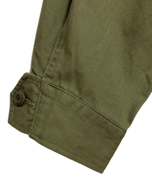 Curensology（カレンソロジー）Curensology (カレンソロジー) Fatigue Jacket オリーブ サイズ:FREEの古着・服飾アイテム