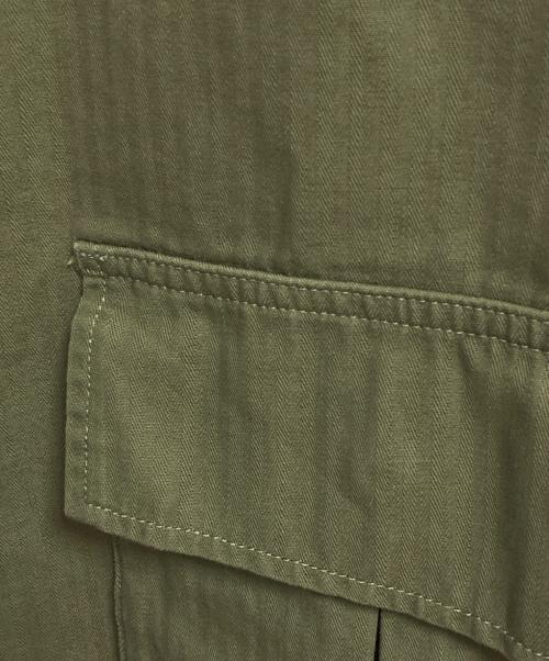Curensology（カレンソロジー）Curensology (カレンソロジー) Fatigue Jacket オリーブ サイズ:FREEの古着・服飾アイテム