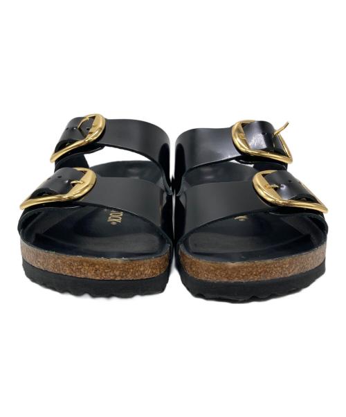 BIRKENSTOCK（ビルケンシュトック）BIRKENSTOCK (ビルケンシュトック) Arizona Big Buckle ブラック サイズ:39(25CM)の古着・服飾アイテム