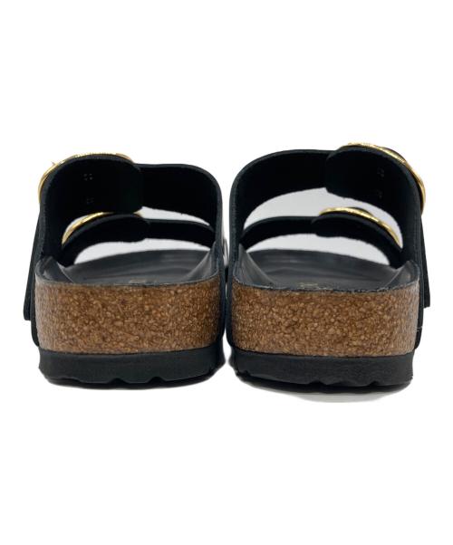 BIRKENSTOCK（ビルケンシュトック）BIRKENSTOCK (ビルケンシュトック) Arizona Big Buckle ブラック サイズ:39(25CM)の古着・服飾アイテム