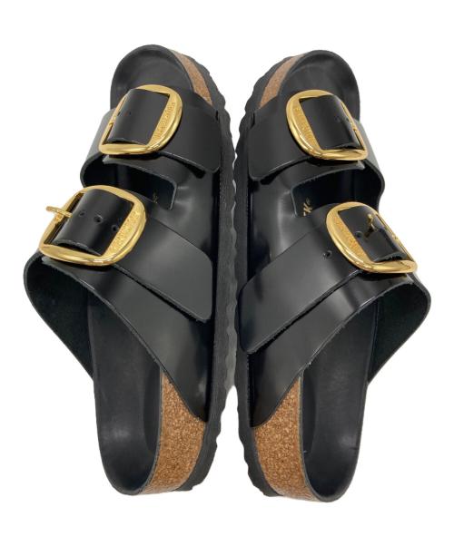 BIRKENSTOCK（ビルケンシュトック）BIRKENSTOCK (ビルケンシュトック) Arizona Big Buckle ブラック サイズ:39(25CM)の古着・服飾アイテム