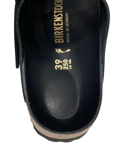 BIRKENSTOCK（ビルケンシュトック）BIRKENSTOCK (ビルケンシュトック) Arizona Big Buckle ブラック サイズ:39(25CM)の古着・服飾アイテム