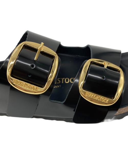 BIRKENSTOCK（ビルケンシュトック）BIRKENSTOCK (ビルケンシュトック) Arizona Big Buckle ブラック サイズ:39(25CM)の古着・服飾アイテム