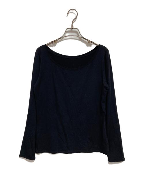 ё BIOTOP（ヨー ビオトープ）ё BIOTOP (ヨー ビオトープ) tencel loose top ブラック サイズ:FREEの古着・服飾アイテム