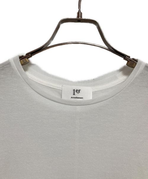 1er Arrondissement（プルミエ アロンディスモン）1er Arrondissement (プルミエ アロンディスモン) シアーロングスリーブTシャツ ホワイト サイズ:不明の古着・服飾アイテム