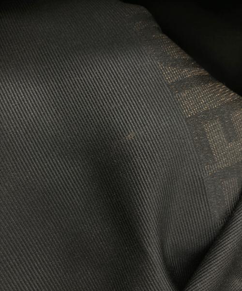 FENDI（フェンディ）FENDI (フェンディ) ロゴトートバッグ ブラックの古着・服飾アイテム