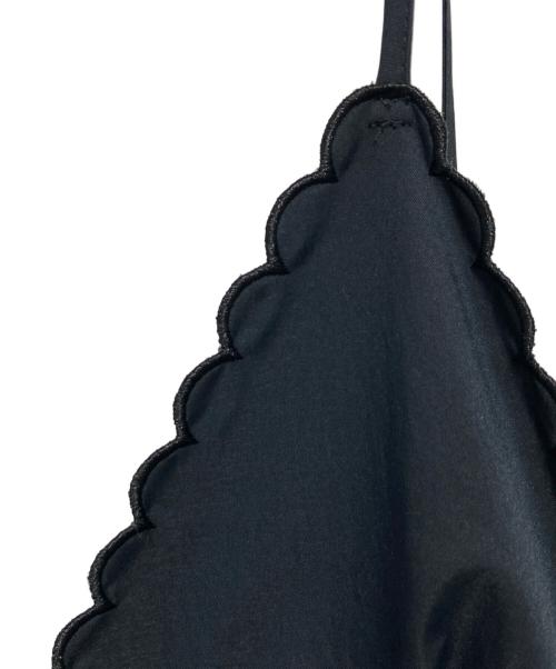 epa（エパ）epa (エパ) スカラップキャミソールワンピース ネイビー サイズ:FREEの古着・服飾アイテム