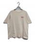 MAISON KITSUNE（メゾンキツネ）の古着「Handwriting Tシャツ」｜ピンク