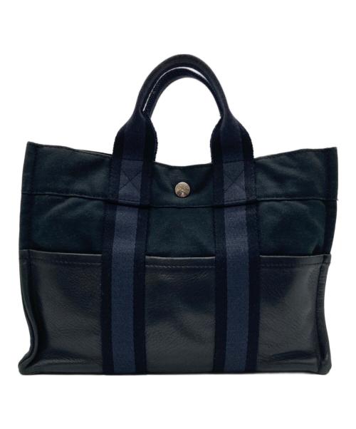 HERMES（エルメス）HERMES (エルメス) フールトゥトートPM ブラックの古着・服飾アイテム