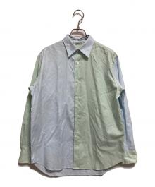 AURALEE（オーラリー）の古着「25SS FINX OX CHAMBRAY SHIRT」｜グリーン×ブルー