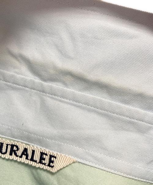 AURALEE（オーラリー）AURALEE (オーラリー) 25SS FINX OX CHAMBRAY SHIRT グリーン×ブルーの古着・服飾アイテム
